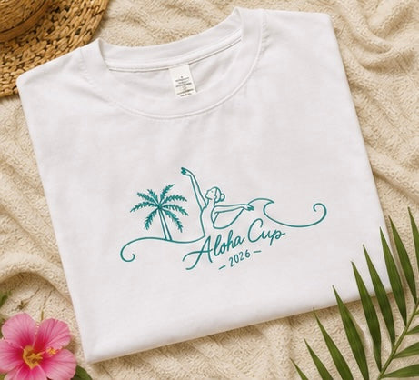 Aloha Cup Cropped Tee