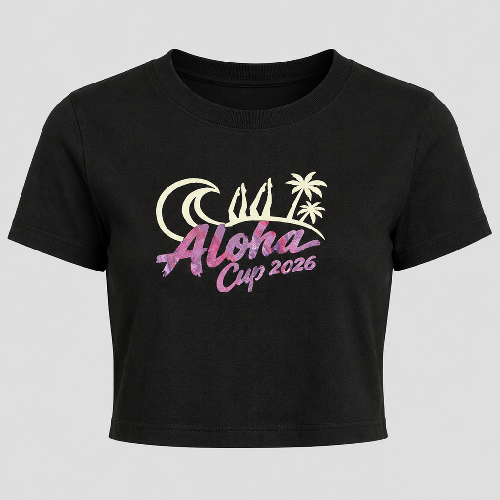 Holographic Cropped Tee