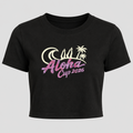 Holographic Cropped Tee