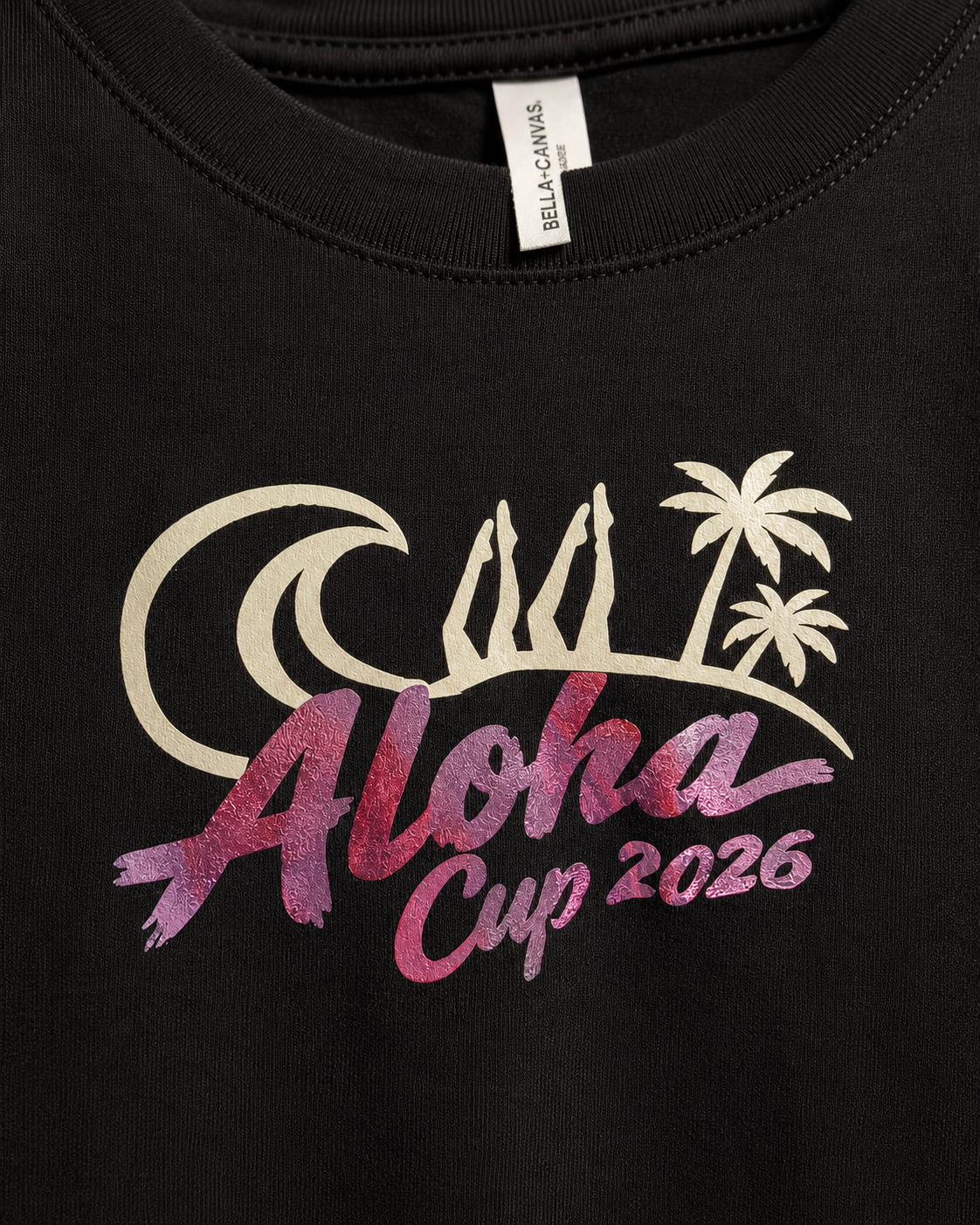 Holographic Cropped Tee