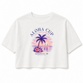 Vintage Aloha Cup Crop Top