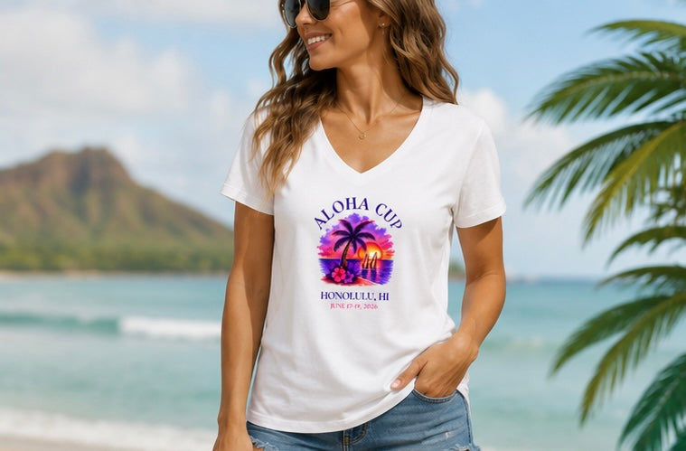 Aloha Cup V-neck