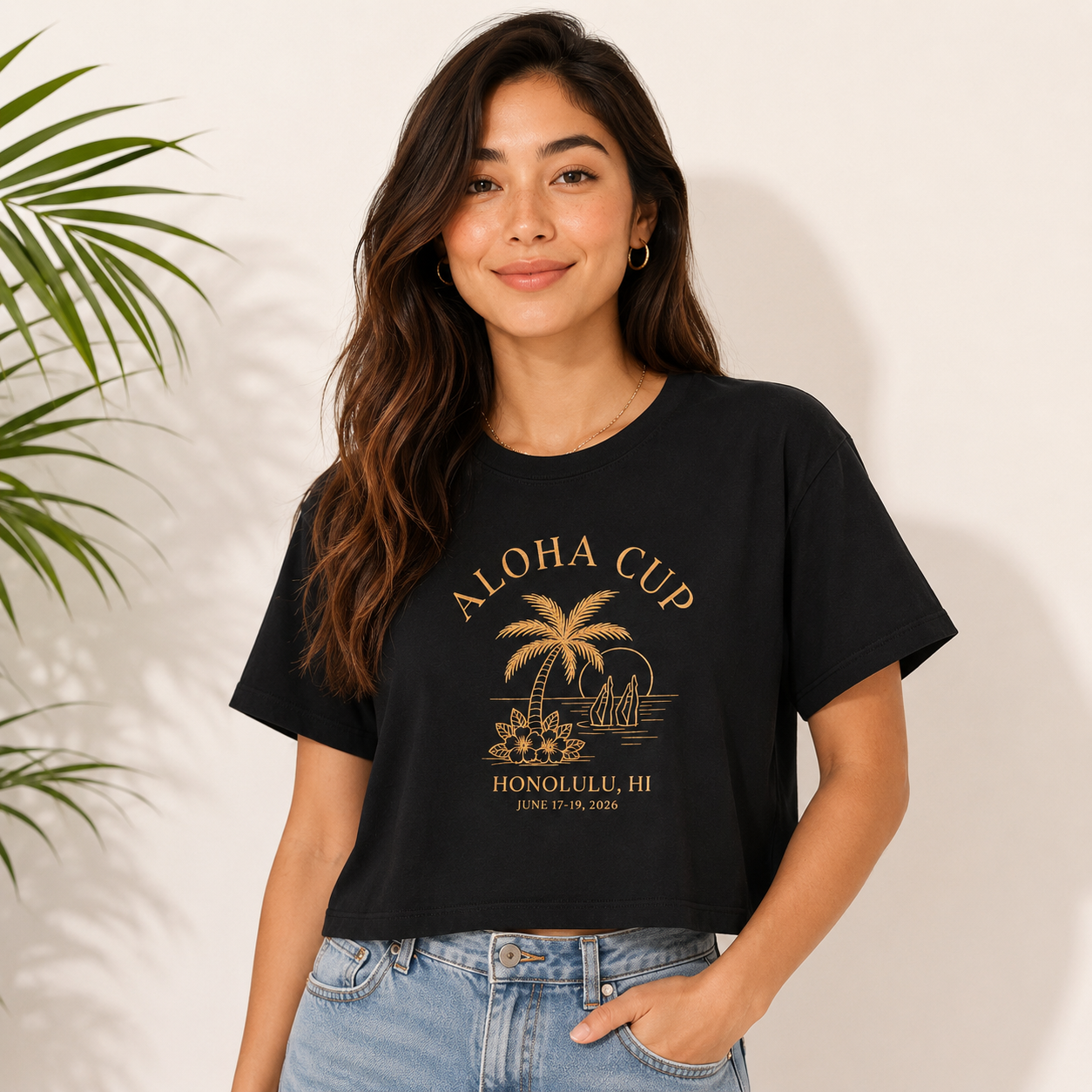 Black Crop Top