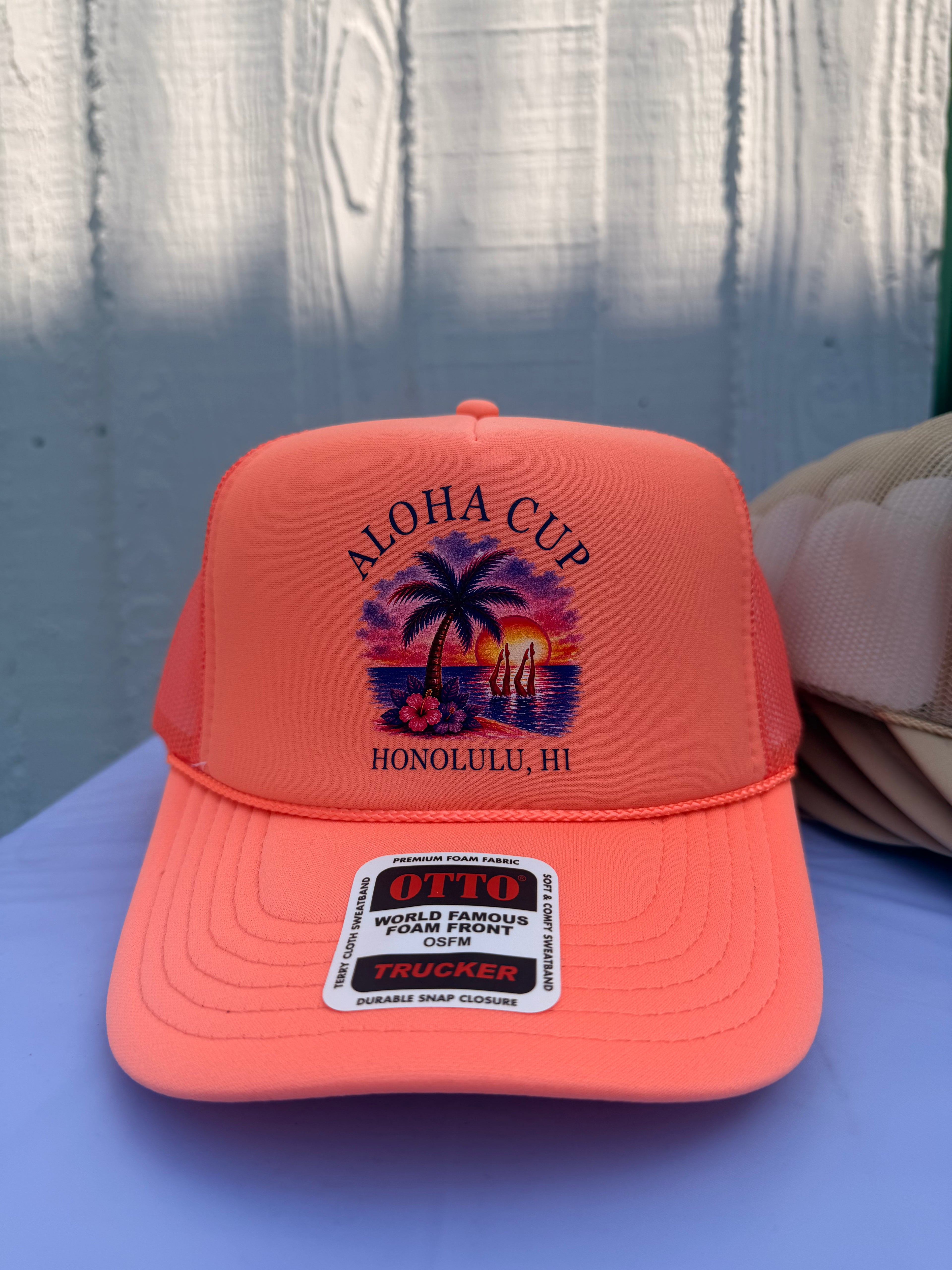 Aloha Cup Trucker Hat